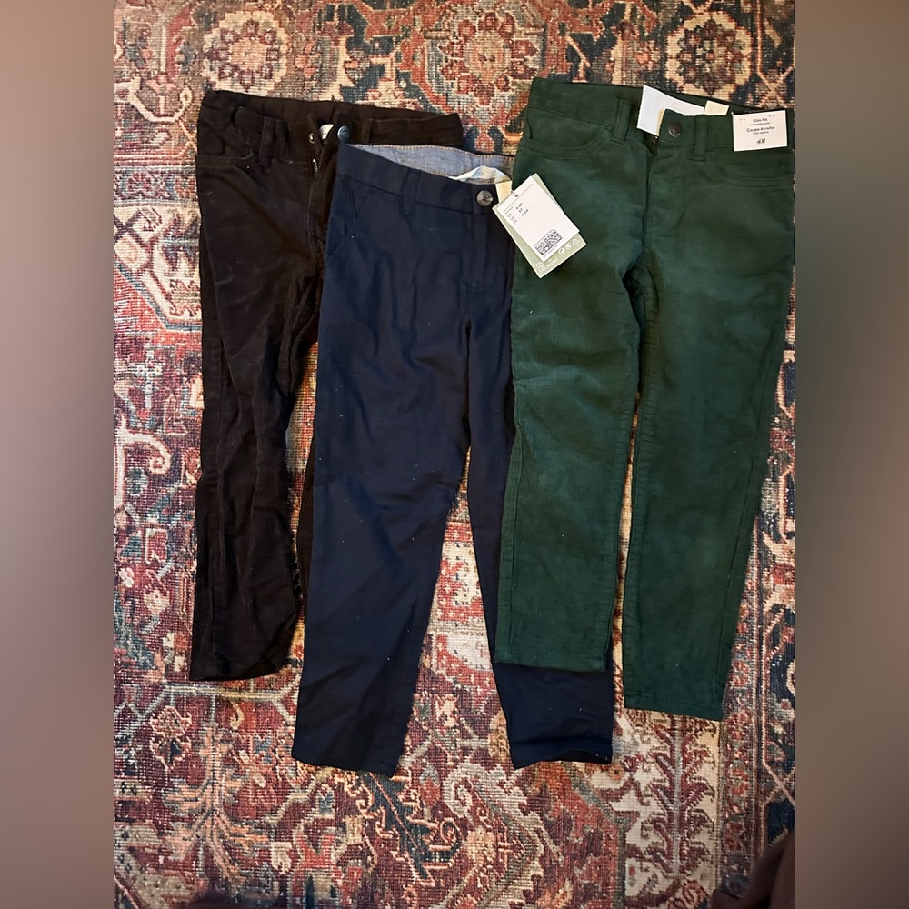H&M Boys 5T Winter Pant Trio